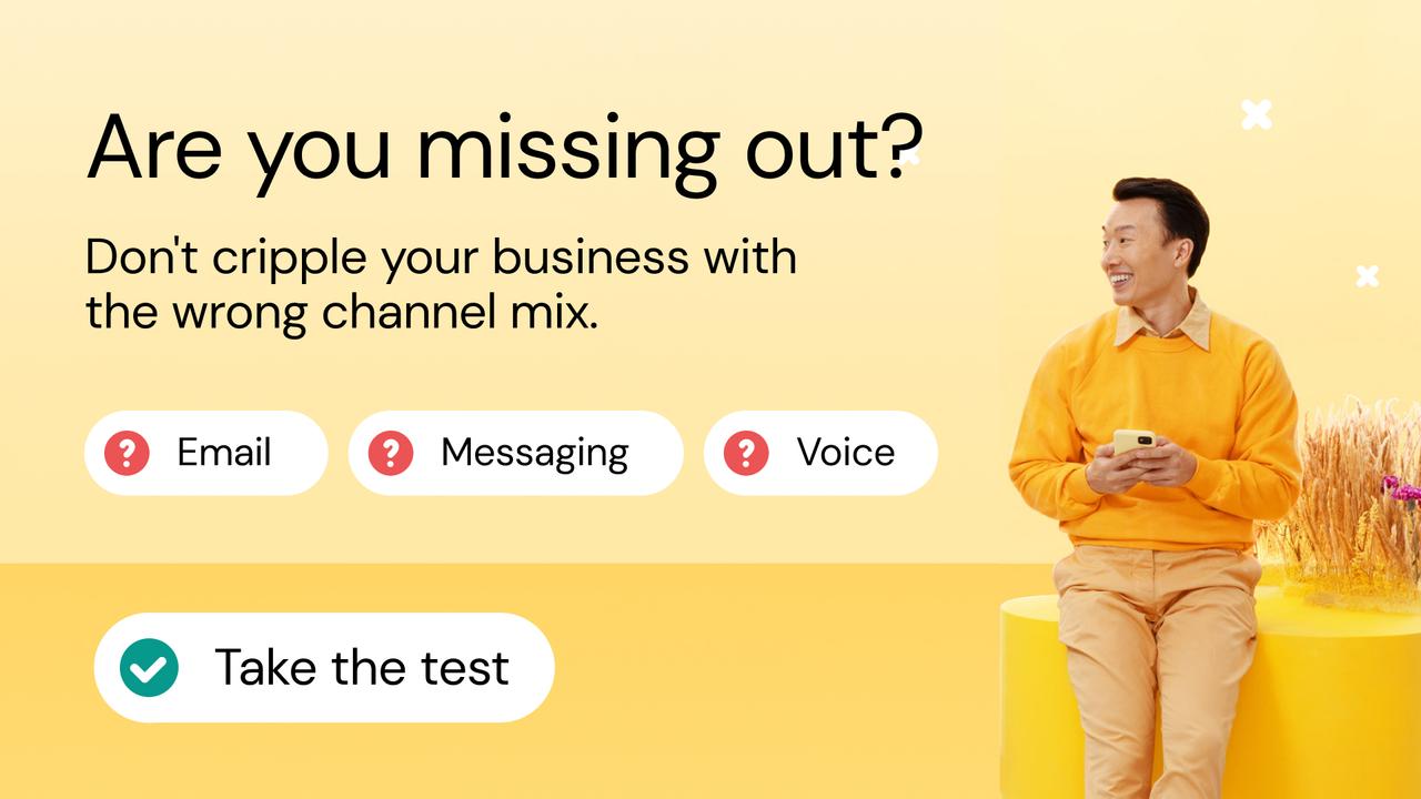 Click to take a communication channel assessment