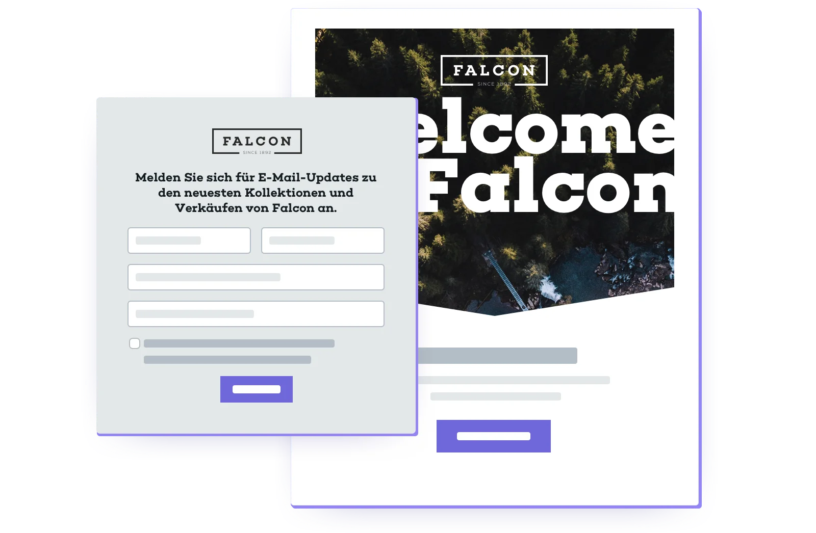 Form-Editor von Mailjet