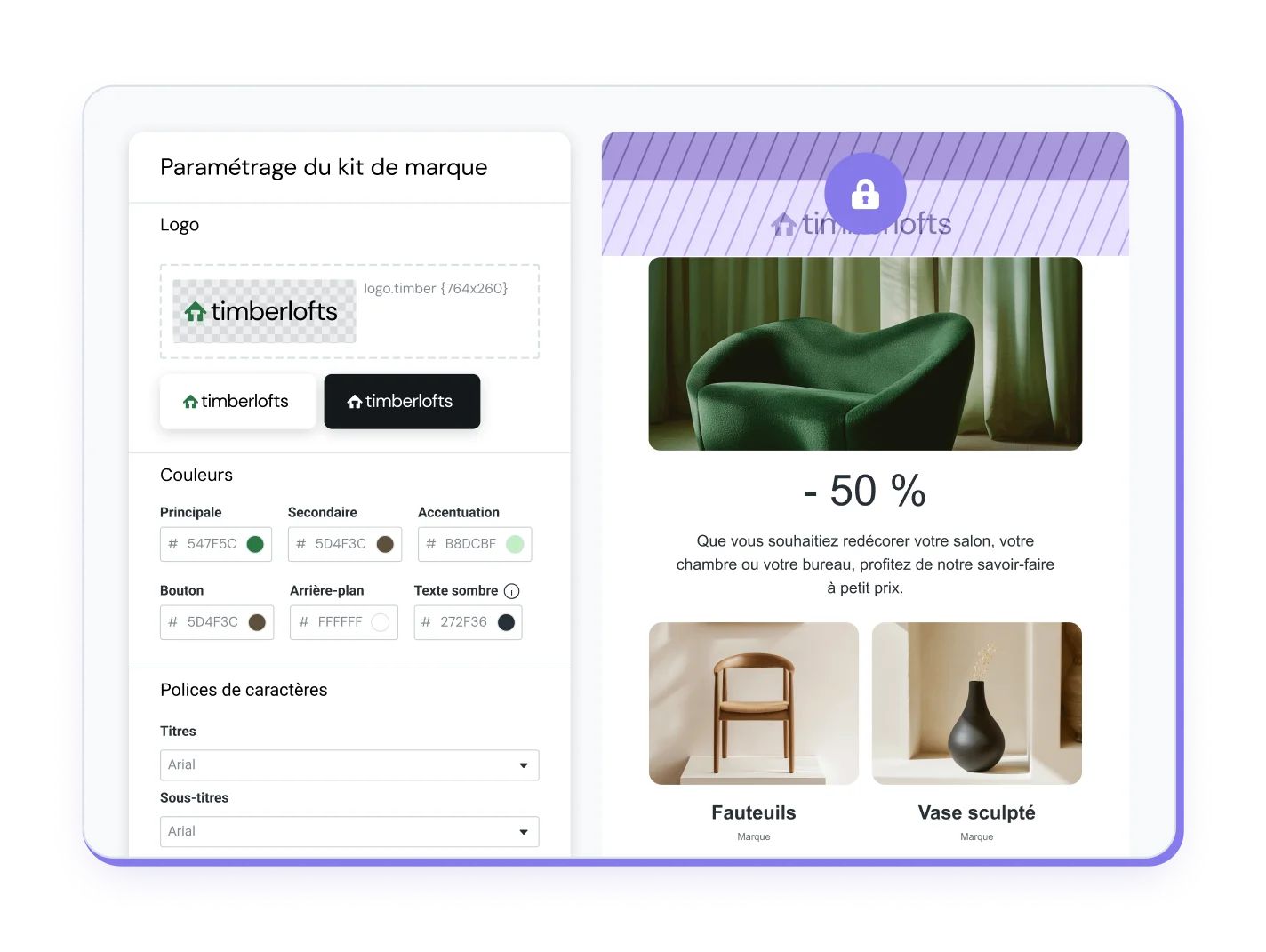 La fonctionnalité d’envoi de publication de Mailjet pour les sections verrouillées.