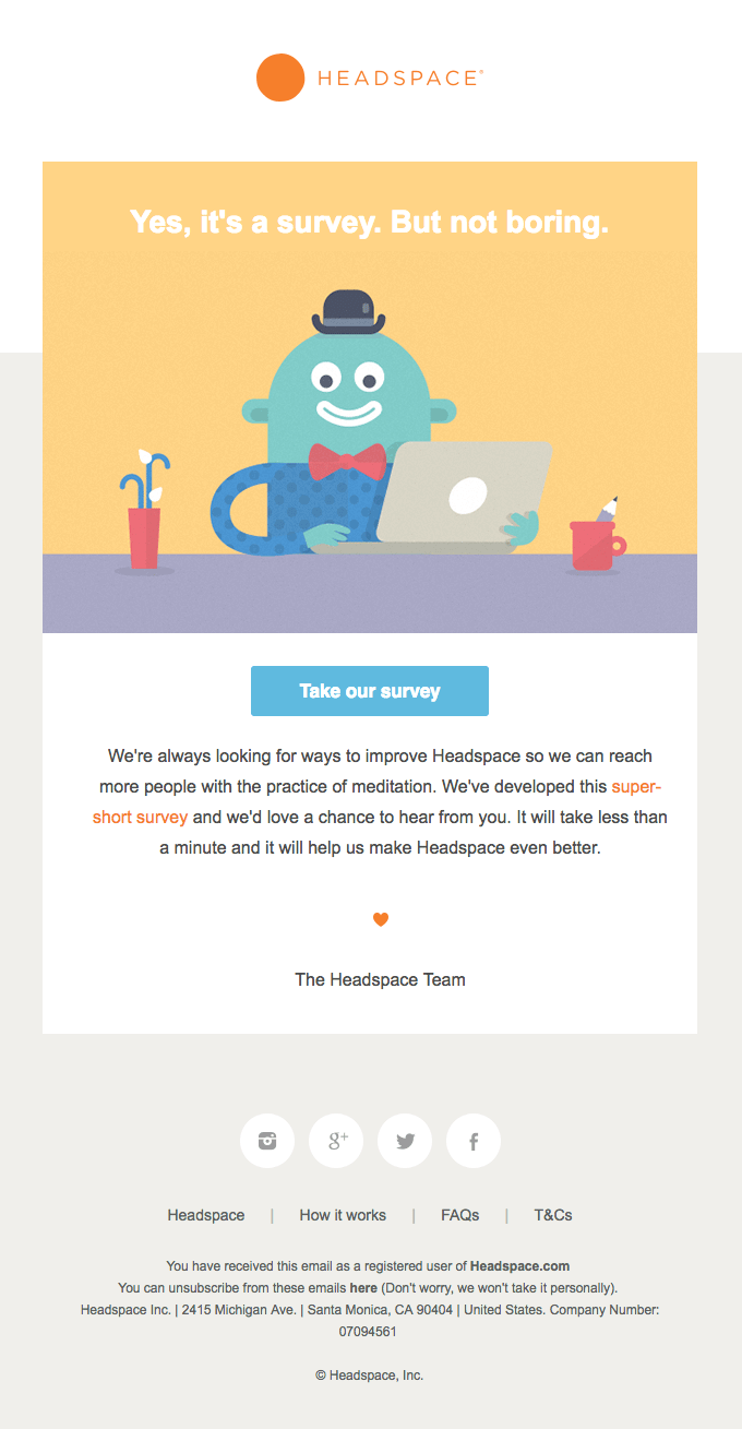 Headspace-Survey