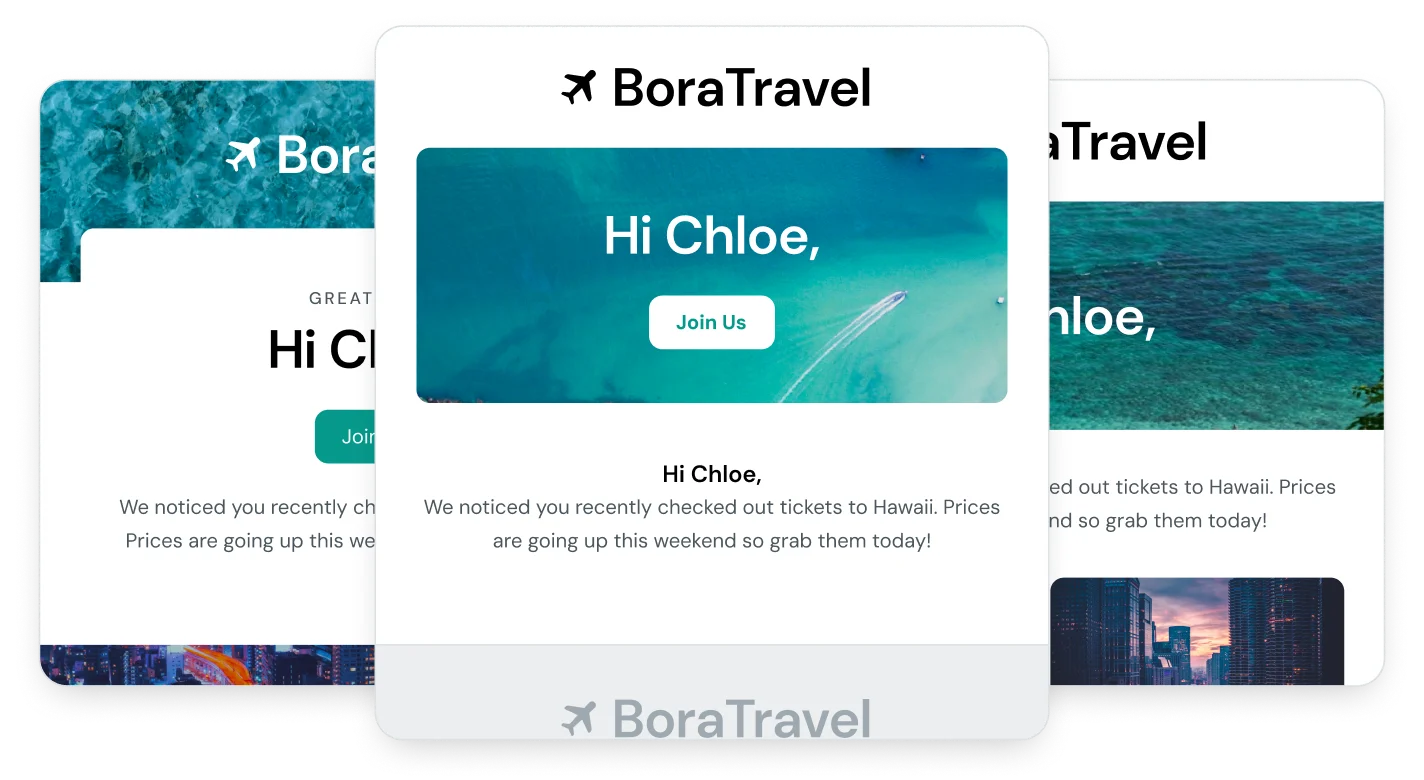 A/B testing that allows you to understand your audience.