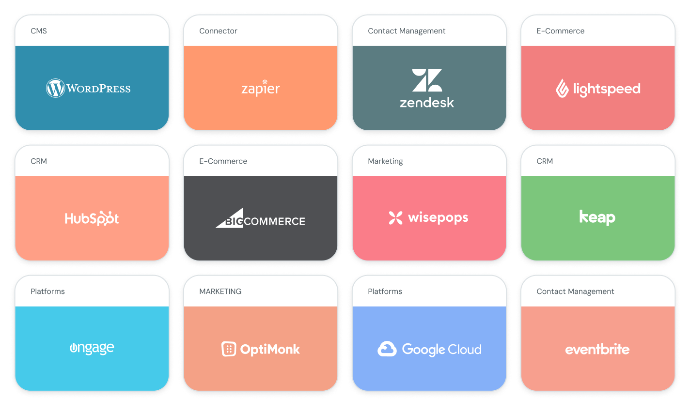 Mailjet's integration of applications allows for effortless connection.