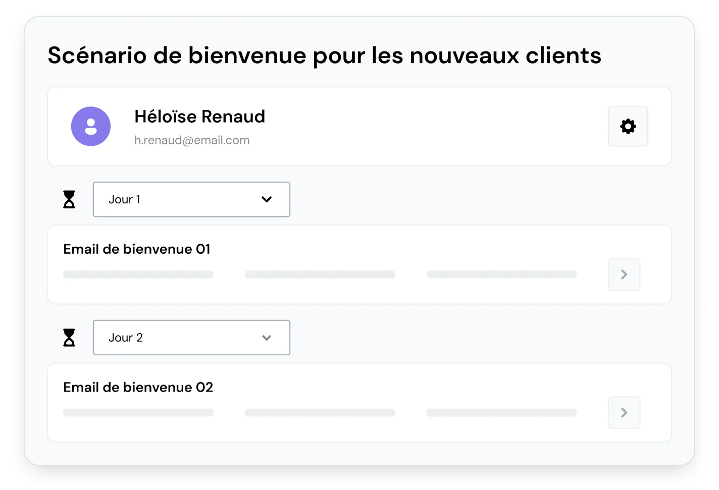 La création de workflows pour les nouveaux clients est une boîte à outils puissante.