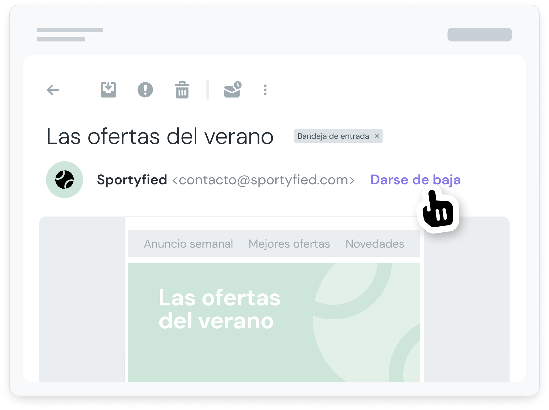 Imagen paraDarse de baja con un clic (RFC-8058)
