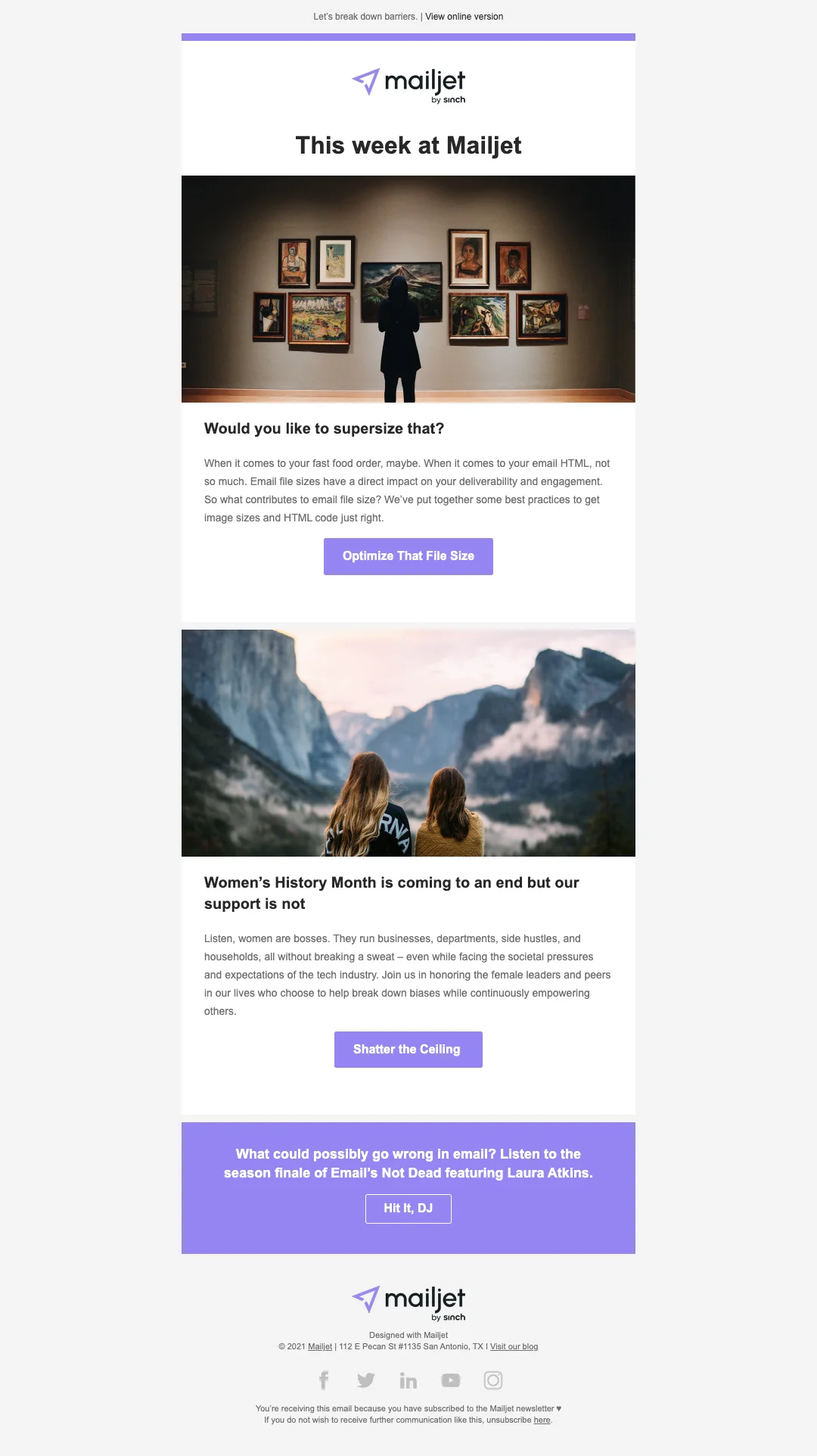 Mailjet’s Newsletter