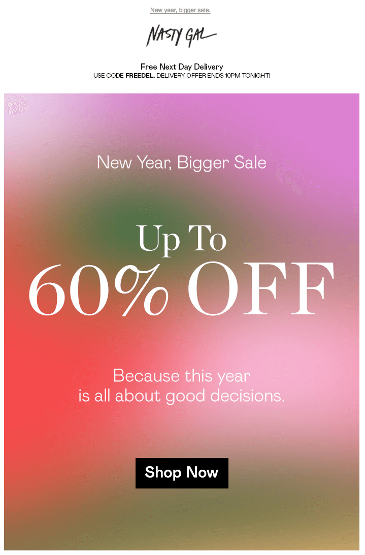 NastyGal-New-Year-Campaing