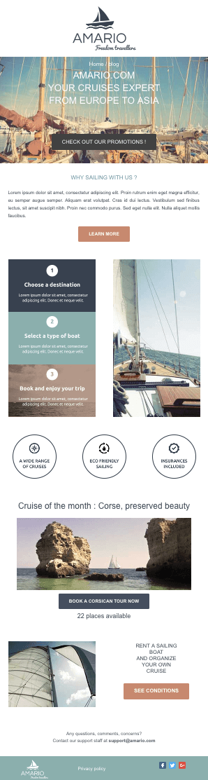 Newsletter-Vorlage-Amario