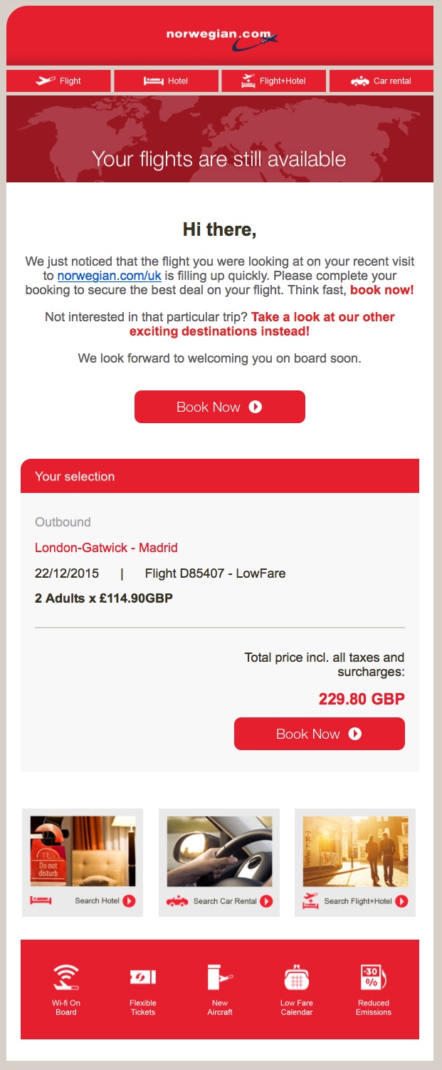 Norwegian-Abandoned-Cart-Email