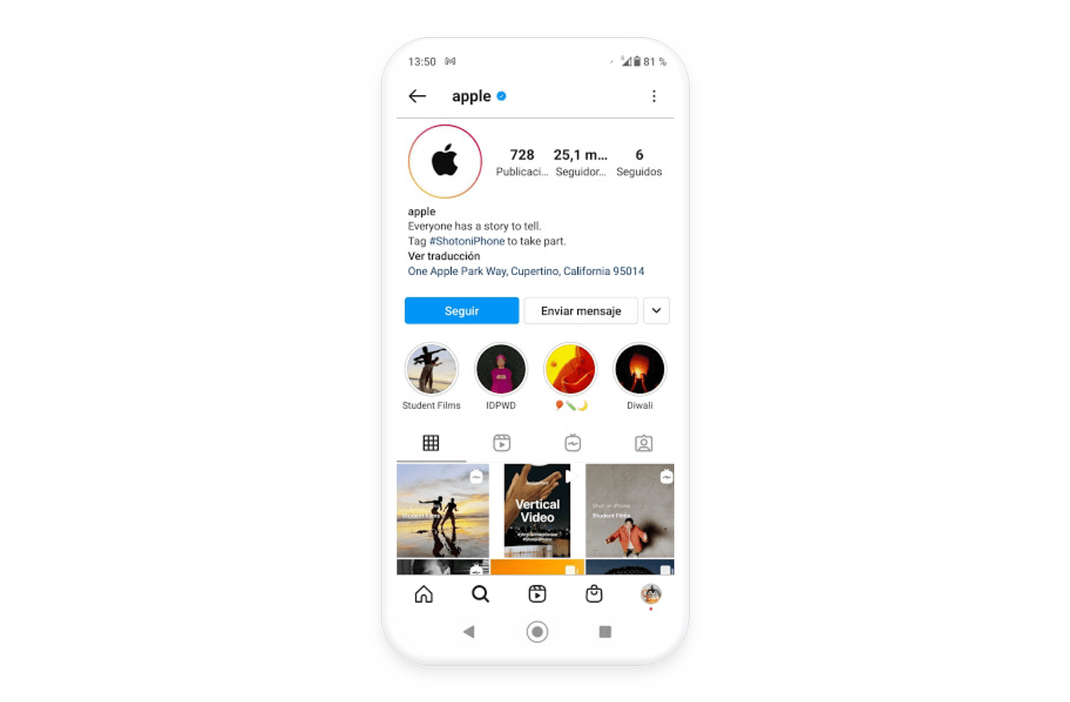 Redes Sociales - Apple