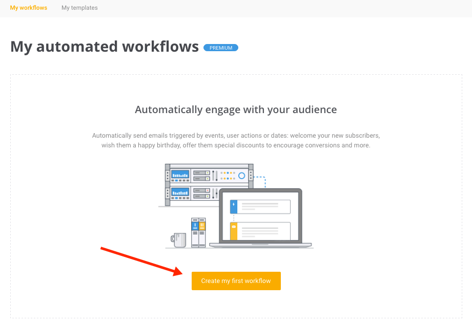 Mailjet automated workflows