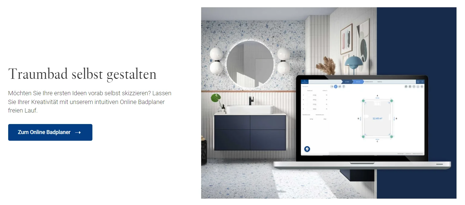 Villeroy Boch Landingpage Videoberatung