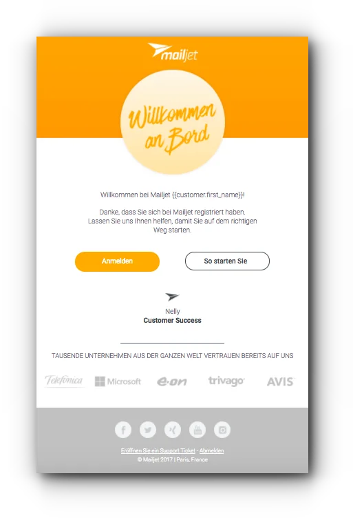 Mailjet's Corporate E-Mail Design 