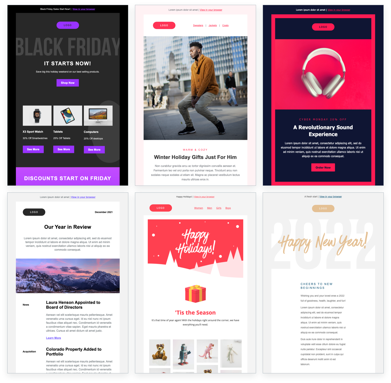 holiday-email-templates