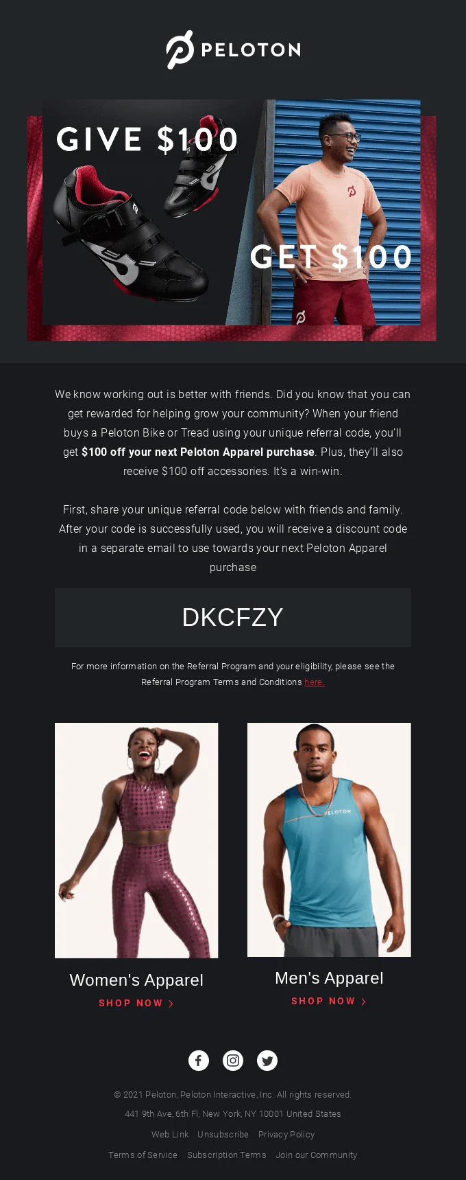 smiles-davis-100-in-peloton-apparel-is-waiting