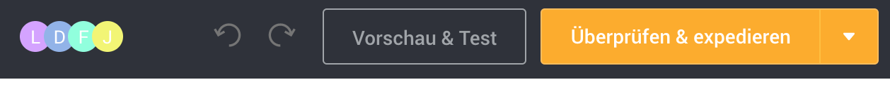 Wenn Sie zur Vorlage stoßen, überschreiben Sie die Änderungen Ihres Kollegen nicht mehr und umgekehrt