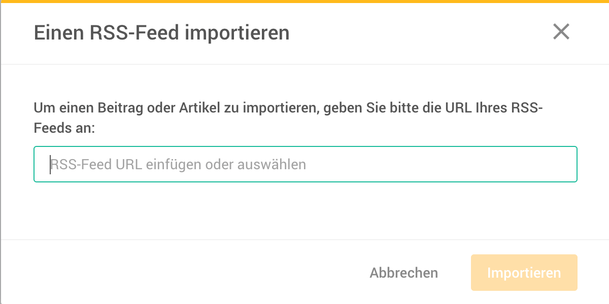 Anleitung: RSS-Feed bei Mailjet einrichten