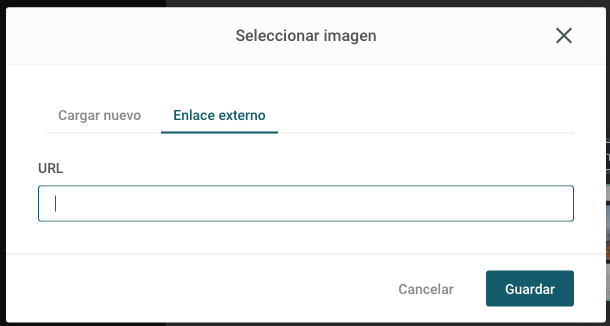 enlazar imagen en Mailjet