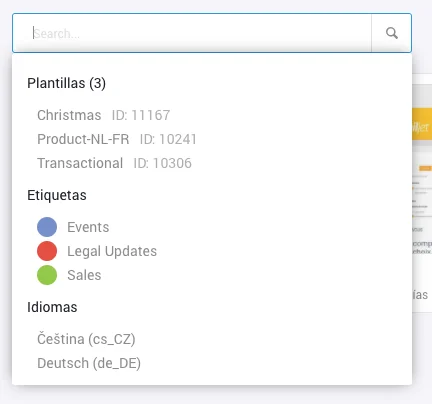 ES-SearchMenu