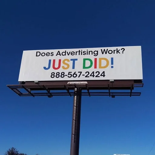 traditional marketing sign