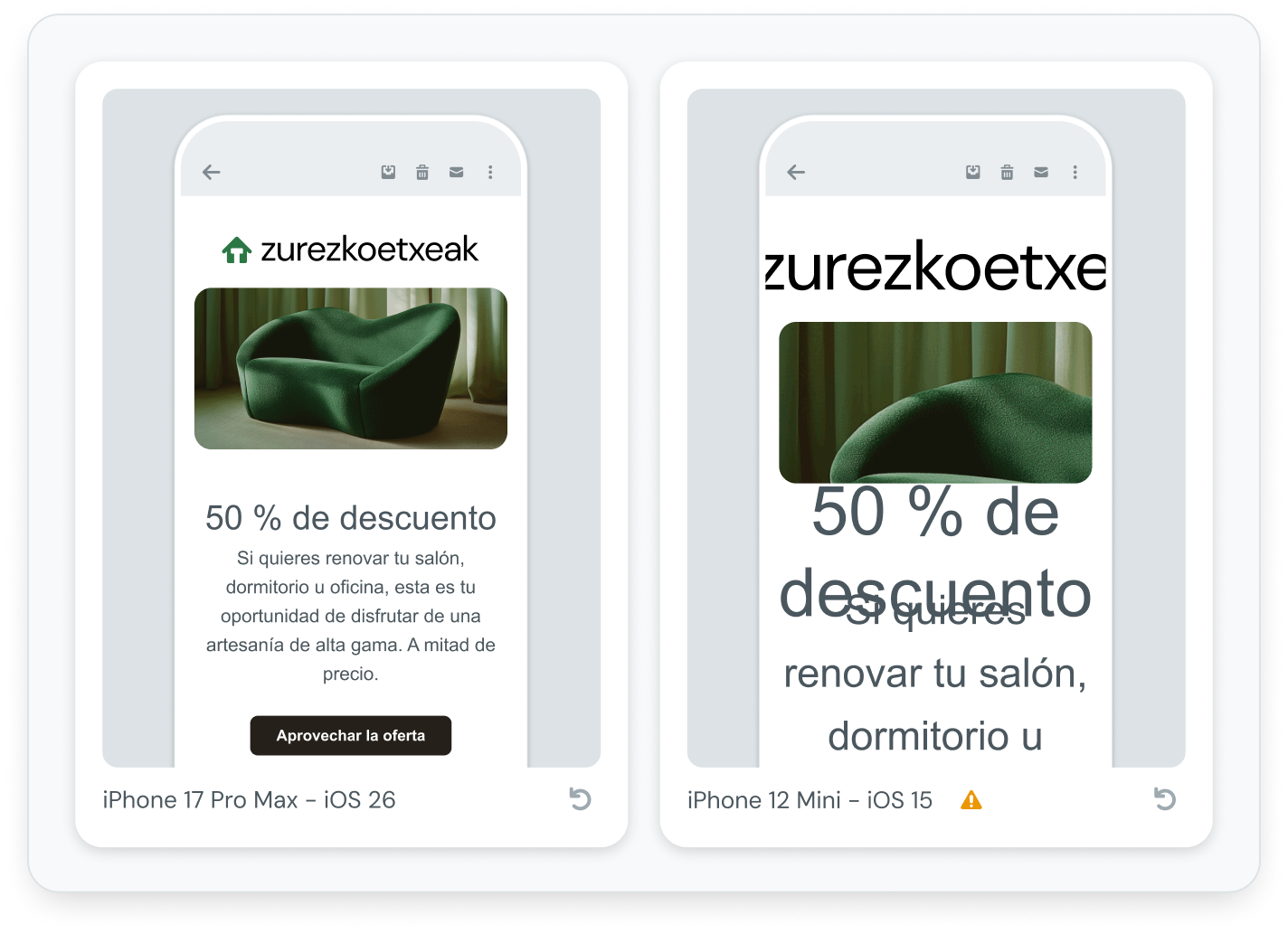 Panel de análisis de emails que muestra las tasas de entrega, apertura y clics para un contacto específico, con pestañas para el historial de emails, las listas de contactos y las propiedades.